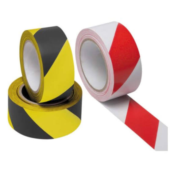images8L60WEVO Barrier Tape Black/Yellow & Red/White