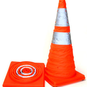 Collapsible Orange Cone 40cm