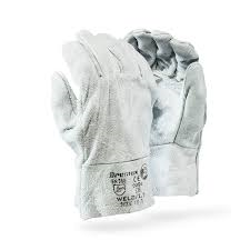 2.5" CHROME LEATHER DOUBLE PALM